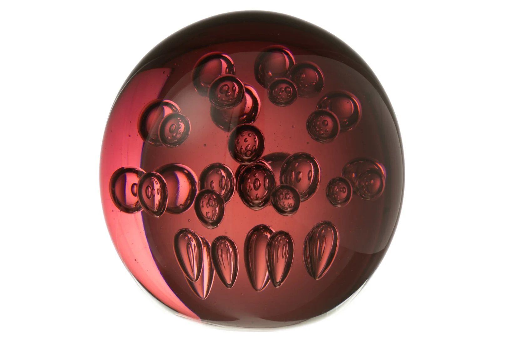 Presse-papier Rabik Glas Rood - Afbeelding 2