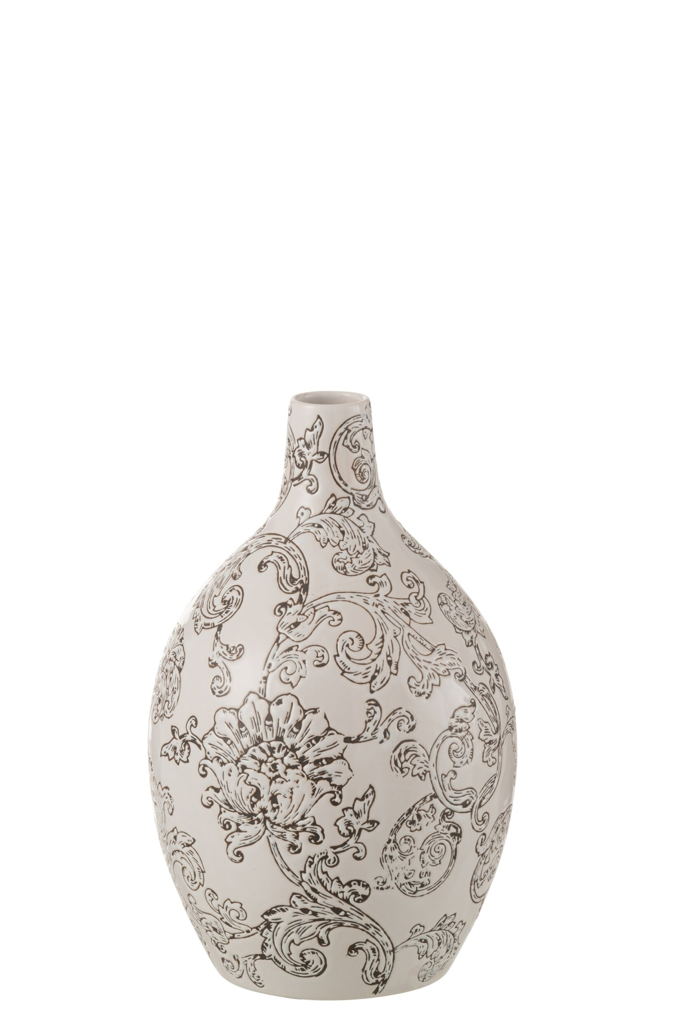 Vaas Ceelloro Porselein Meerkleurig H33 cm - Afbeelding 2