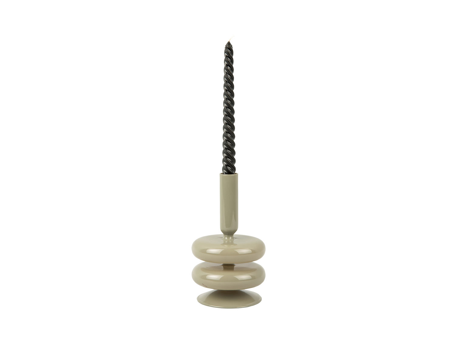 Kandelaar Veiltello Glas Zand Ø10 cm - Afbeelding 2