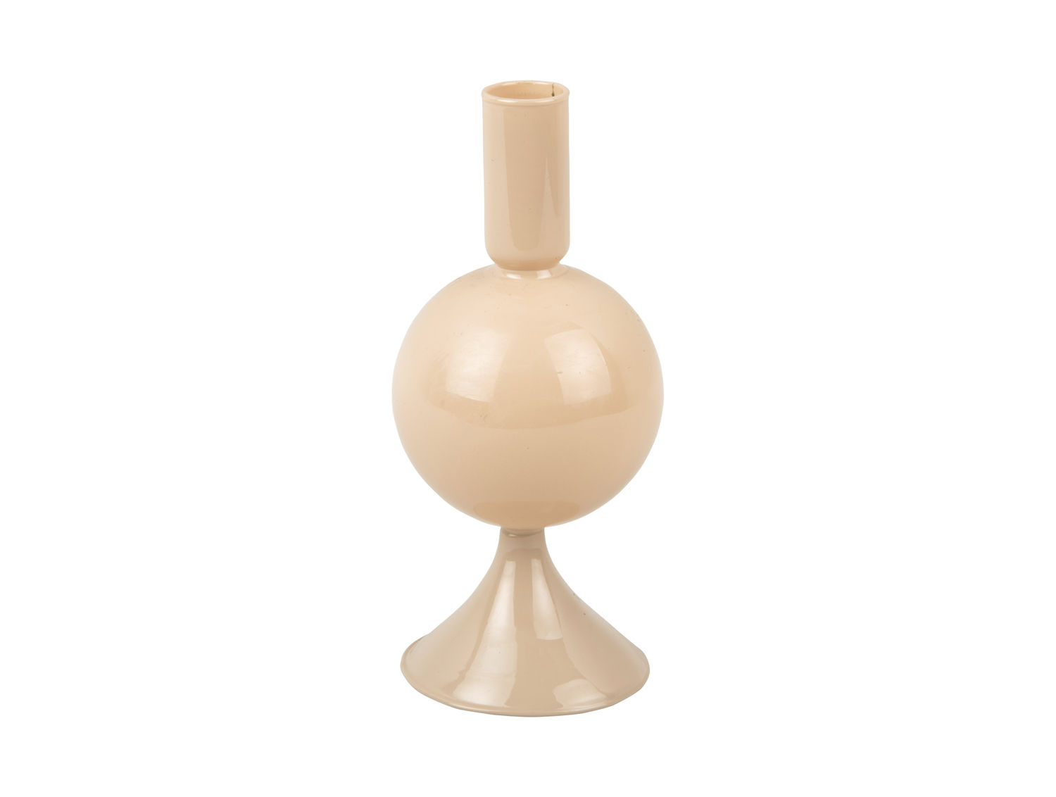 Kandelaar Lurni Glas Bruin Ø8 cm
