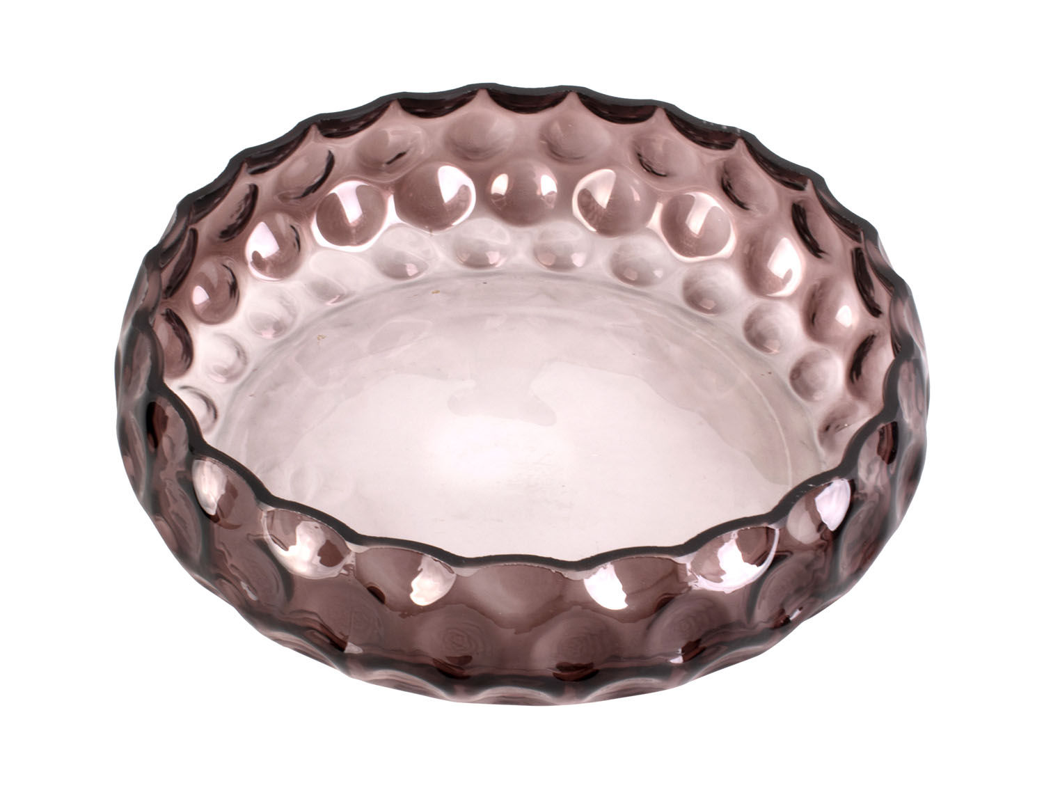 Schaal Feekano Glas Bruin - Afbeelding 3