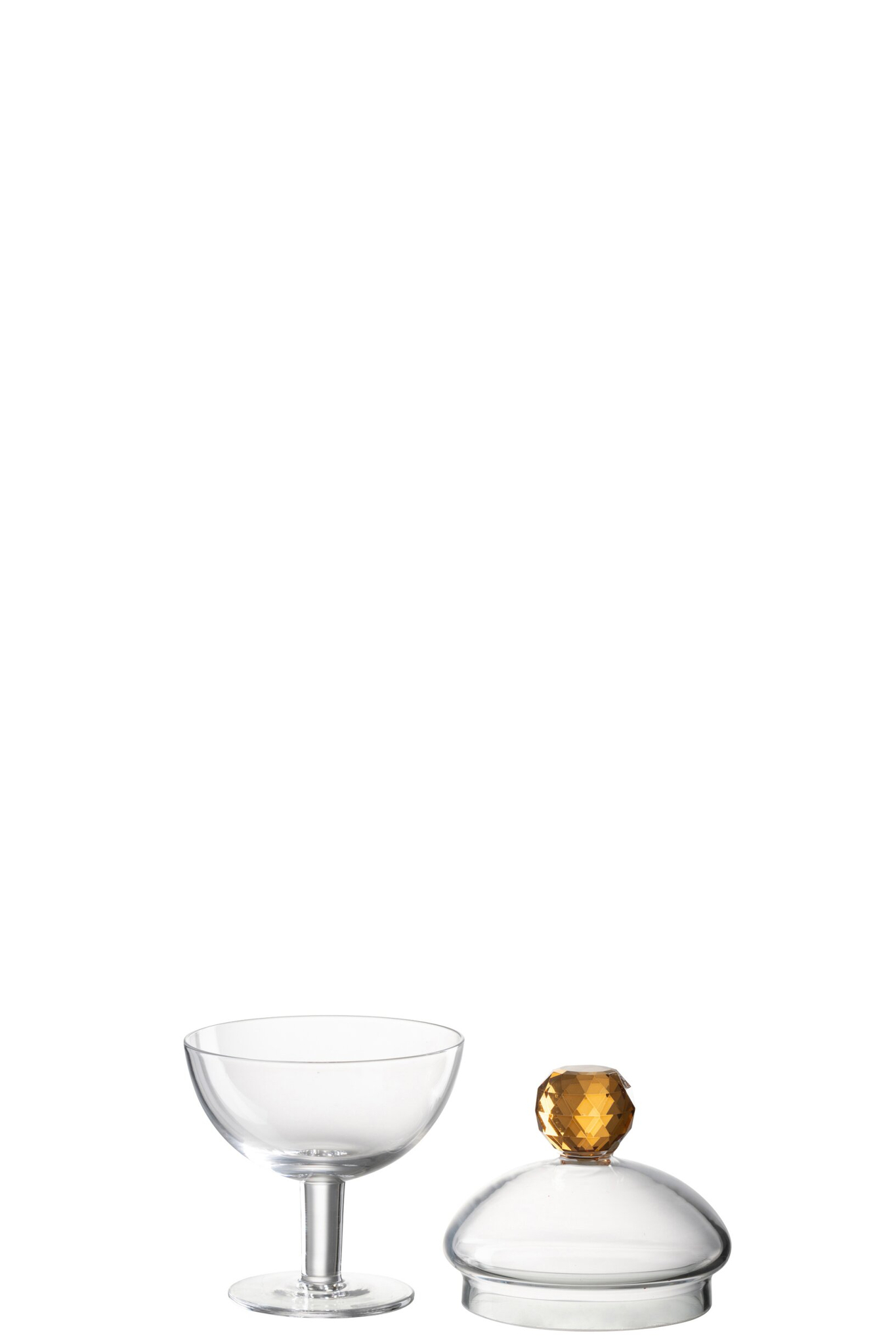 Opbergpot Jierny Glas Transparant H14 cm