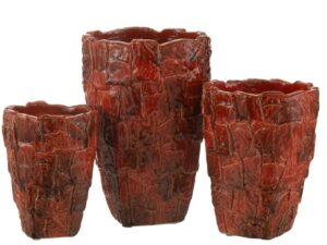 Vaas Keermum Klei Rood H36,5 cm