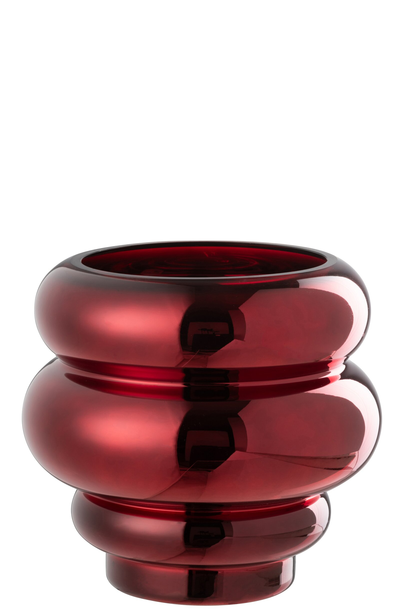 Vaas Stordik Glas Rood H20 cm