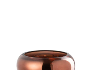 Vaas Traastil Glas Bruin H13,5 cm