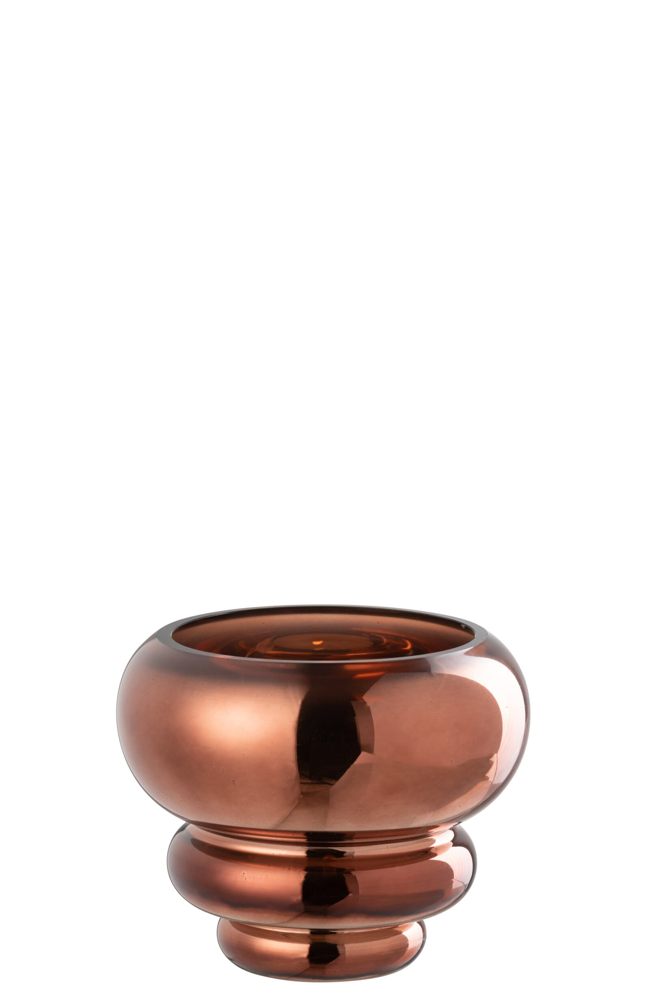 Vaas Traastil Glas Bruin H13,5 cm