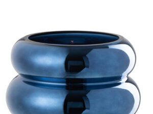 Vaas Rendor Glas Blauw H20 cm