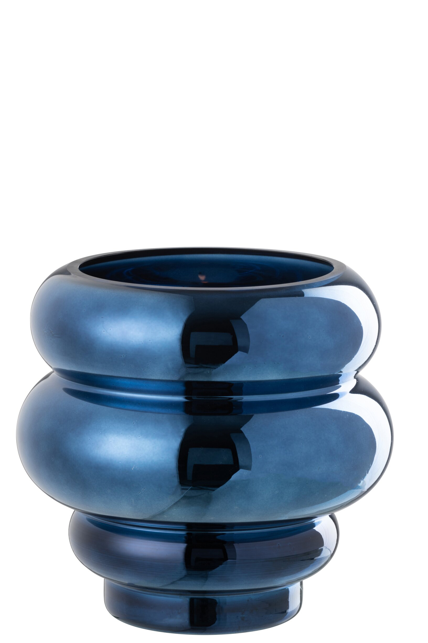 Vaas Rendor Glas Blauw H20 cm
