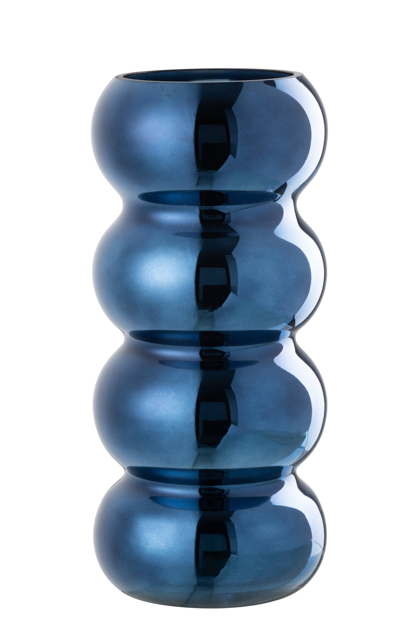 Rupsvaas Rooldir Glas Blauw H30 cm - Afbeelding 2