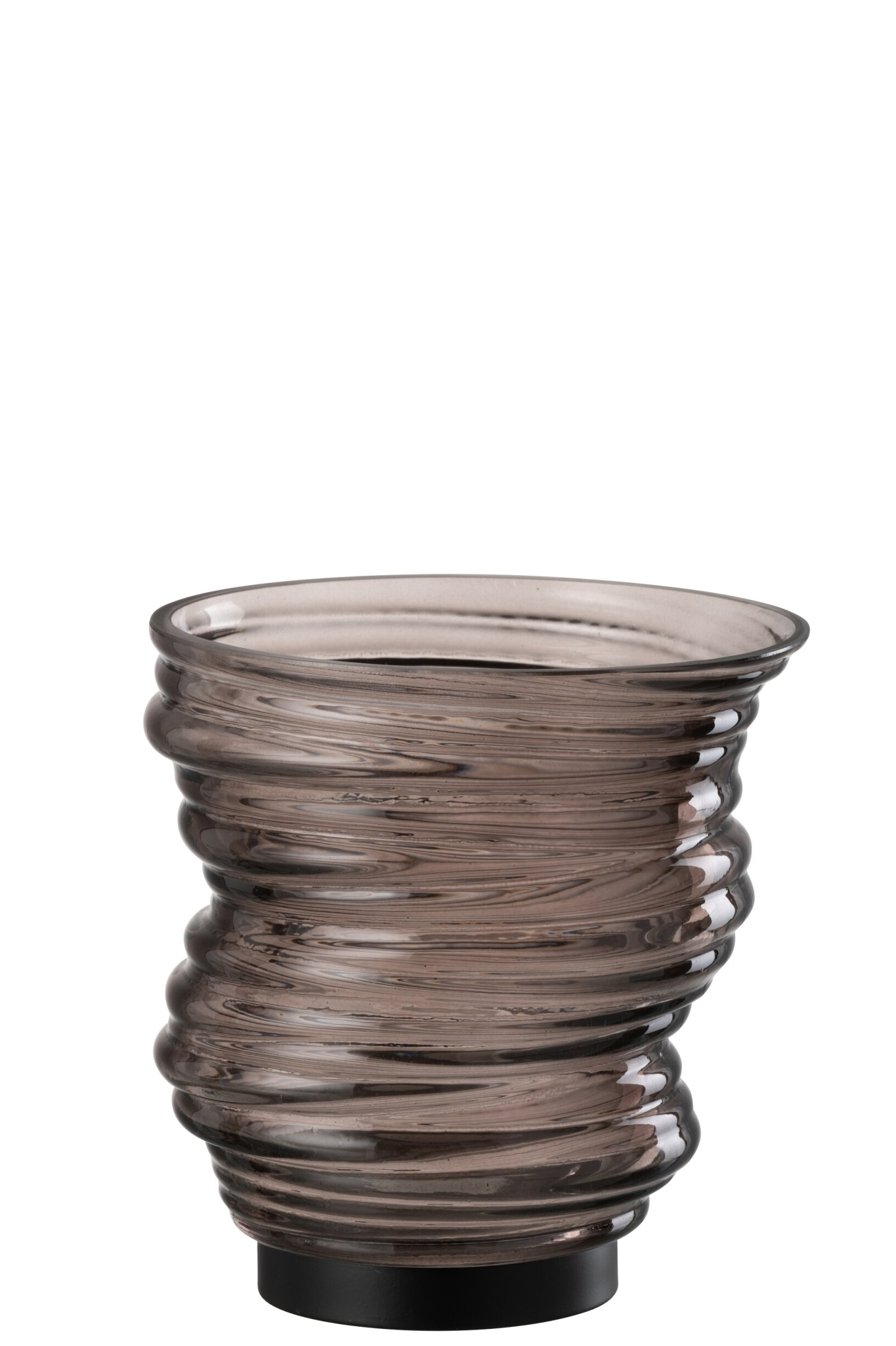 Vaas Gosea Glas Grijs H17 cm