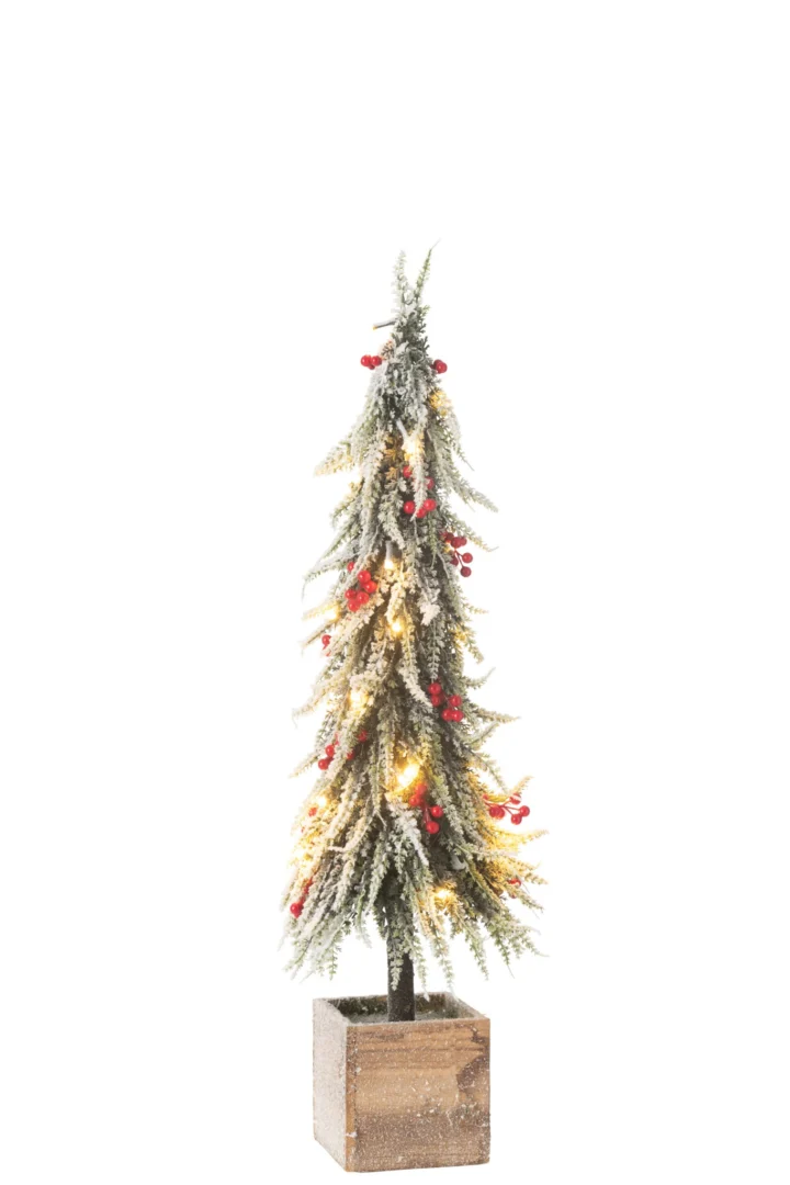 Kerstboom Prormero Kunststof Rood H75 cm - Afbeelding 3