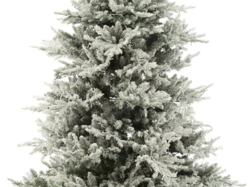 Kerstboom Slivor Kunststof Wit H210 cm met sneeuweffect en volle, besneeuwde takken