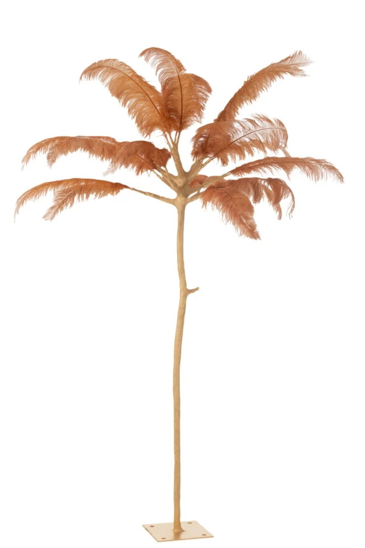 Kunstboom Tronang Staal Geel H190 cm - Afbeelding 2