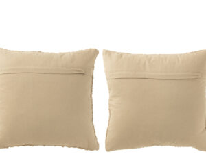 Kussen Gruter Beige 45x45 cm - Set van 2