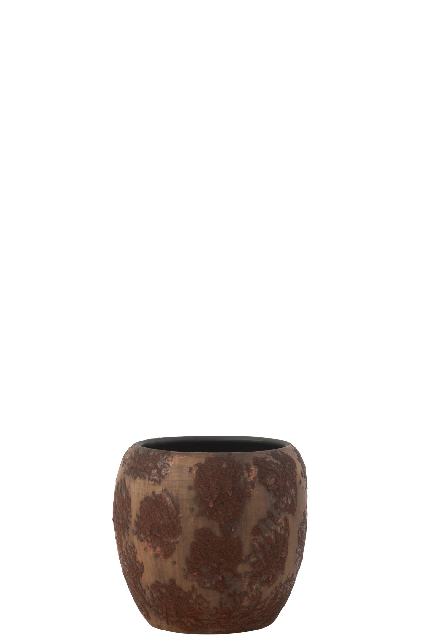 Bloempot Veekin Terracotta Bruin H22 cm - Afbeelding 3