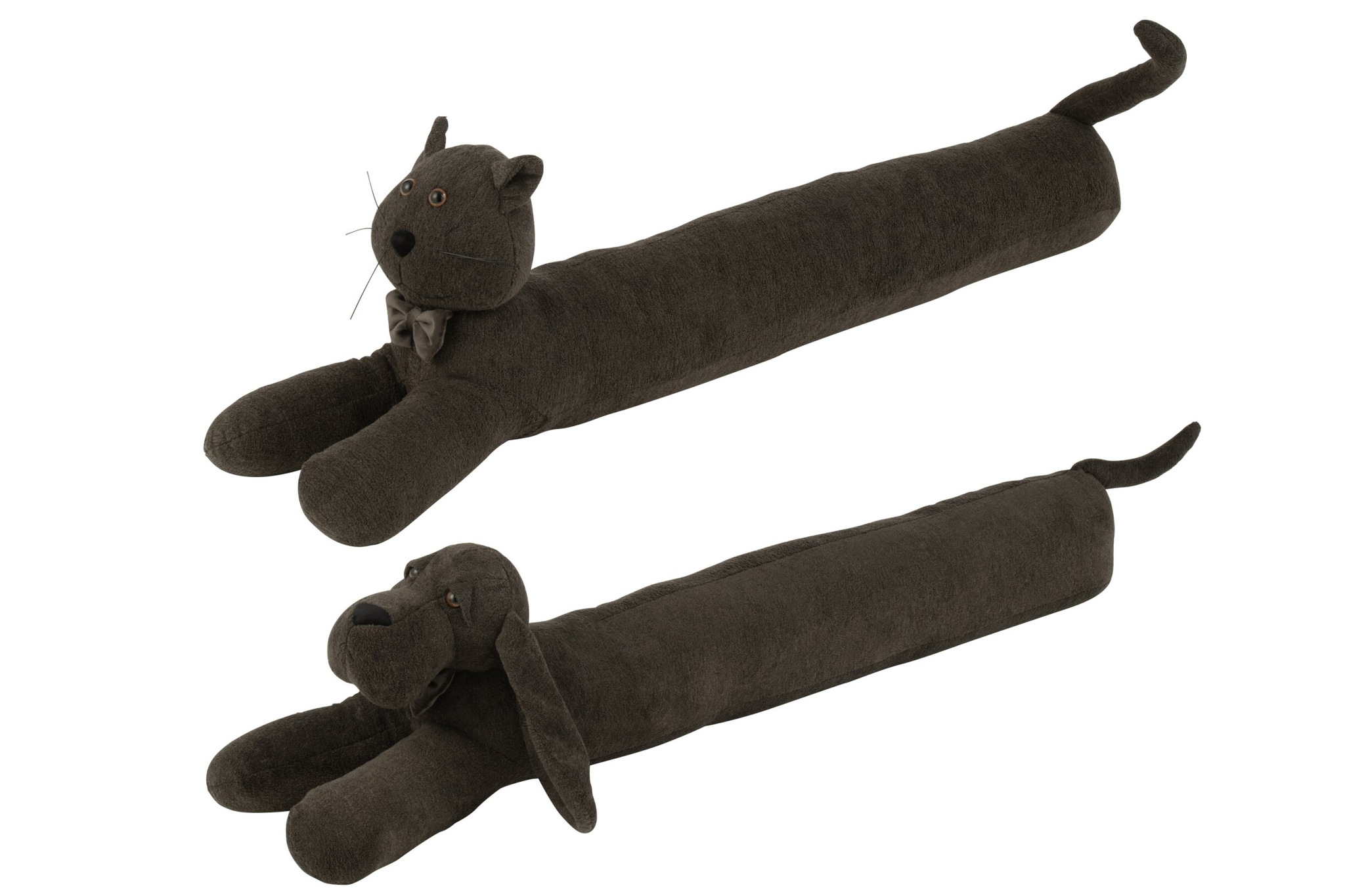 Decoratiefiguur Brugge Polyester Grijs H23 cm - Set van 2