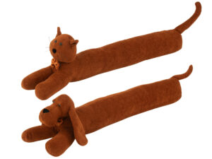 Decoratiefiguur Flista Polyester Bruin H23 cm - Set van 2