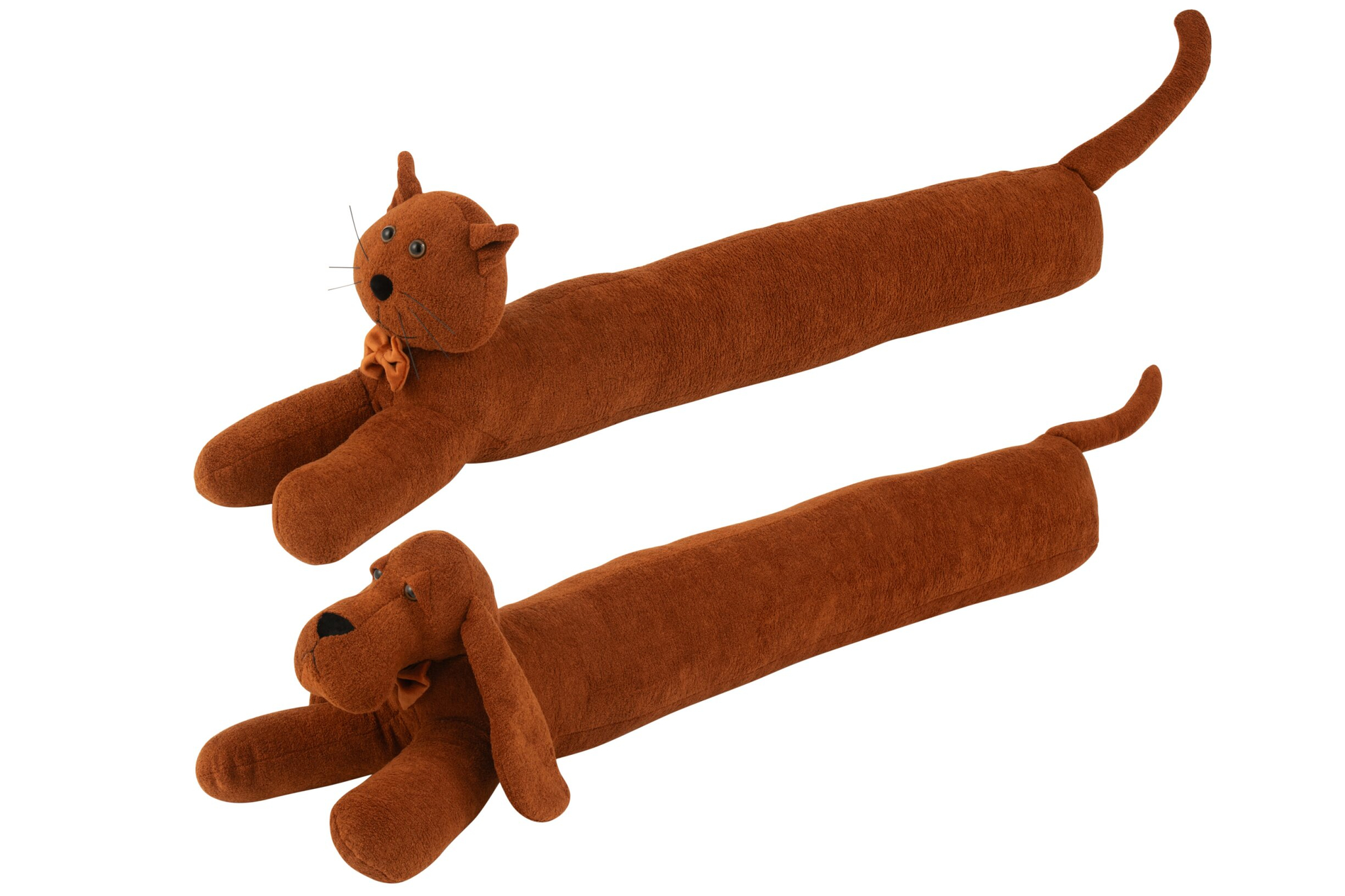 Decoratiefiguur Flista Polyester Bruin H23 cm - Set van 2