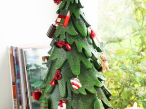 Kerstboom Gunis Meerkleurig H63 cm