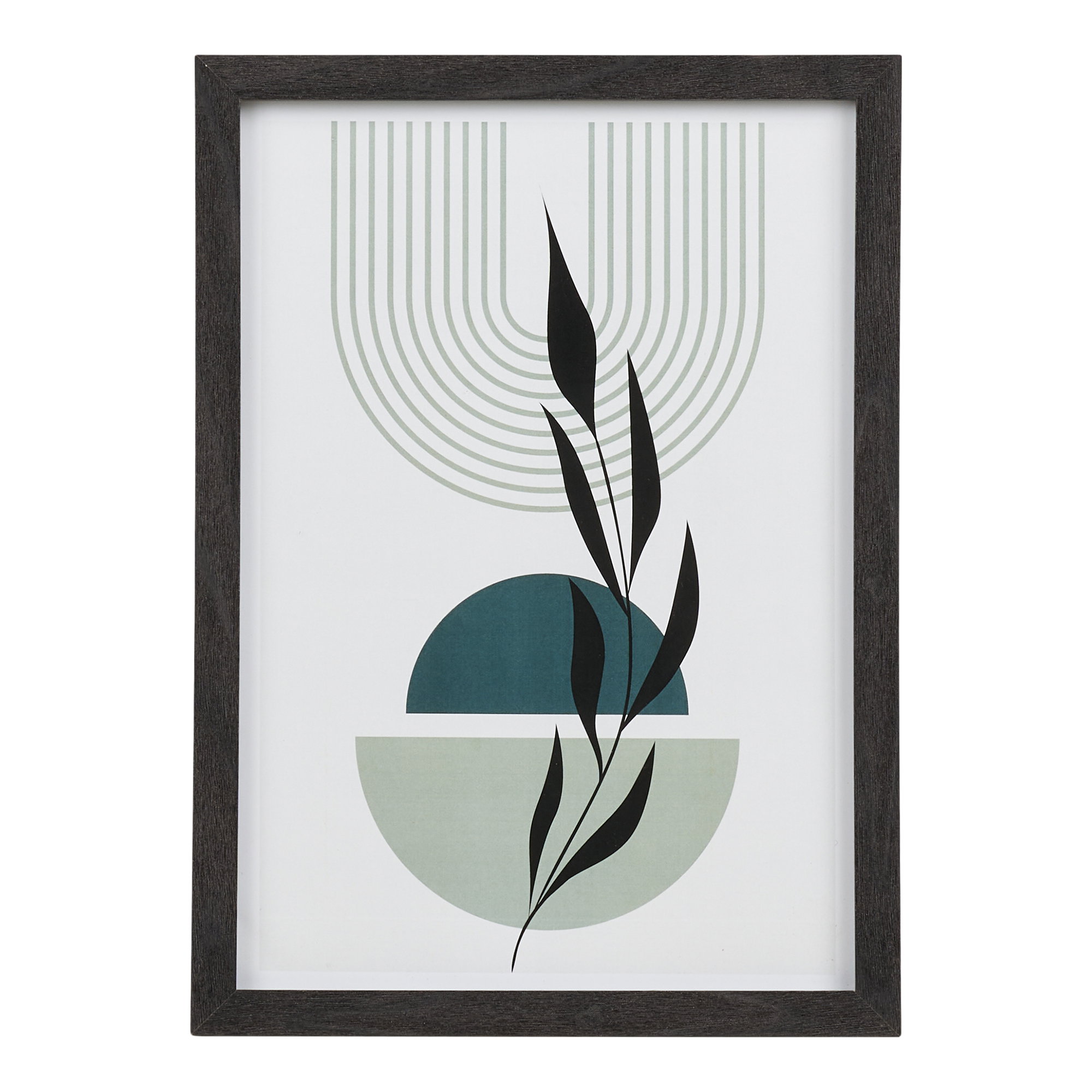 Woonaccessoire Grevone Glas Zwart - Set van 3 - Afbeelding 4