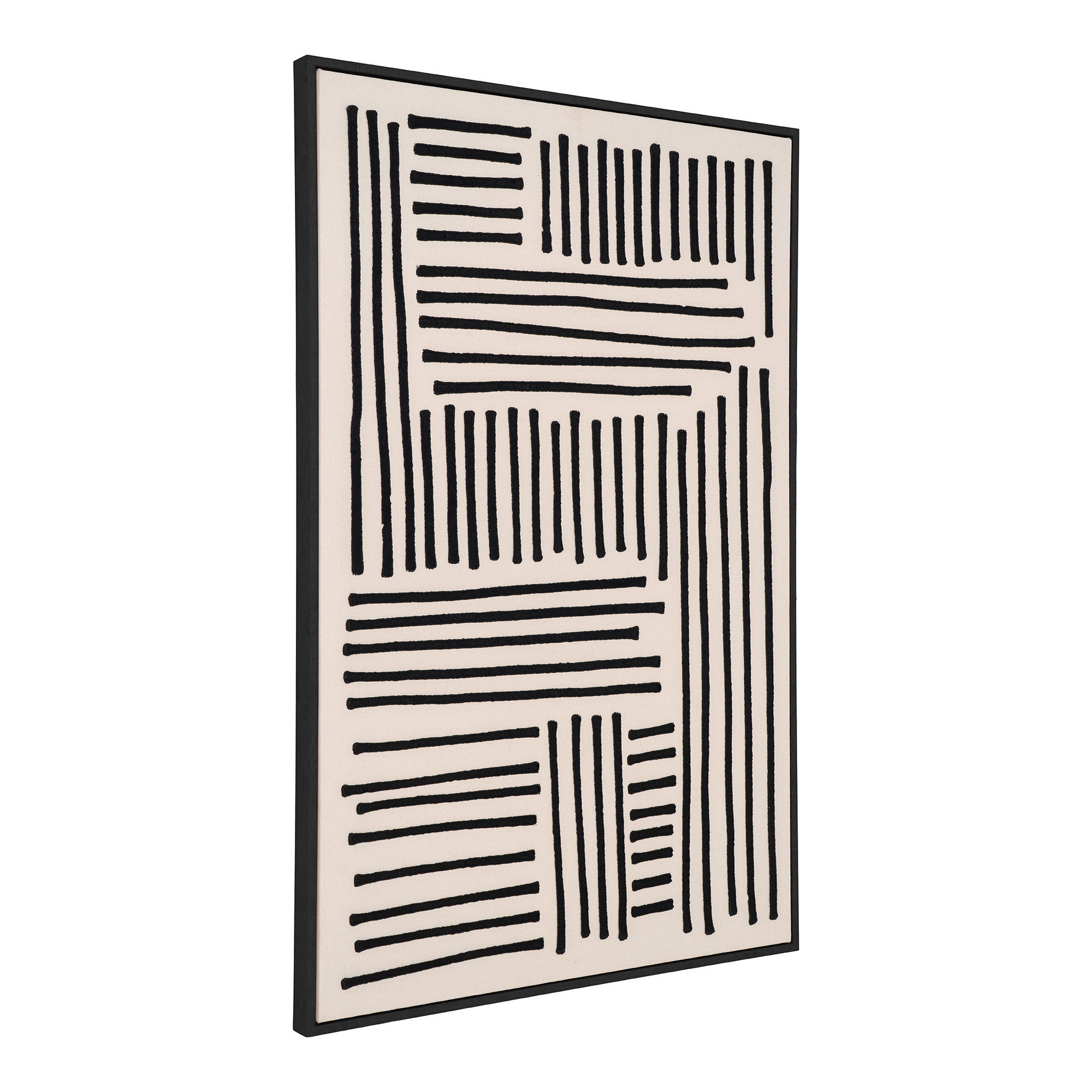 Schilderij Flendil Zwart - Afbeelding 2