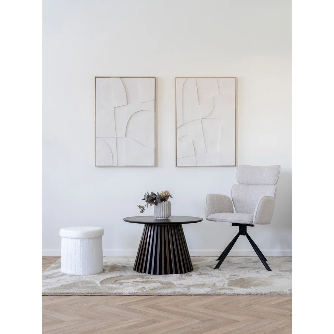 Wanddecoratie Graussea Wit - Afbeelding 6