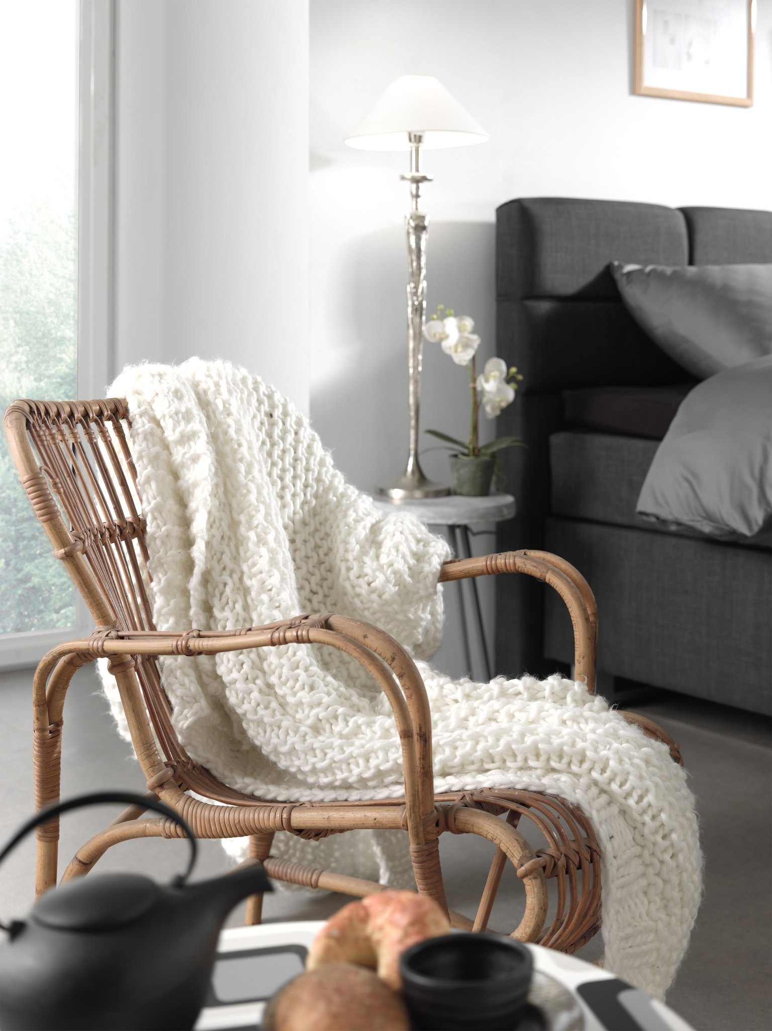 Boxspring Faatek Antraciet 180x200 - Afbeelding 4