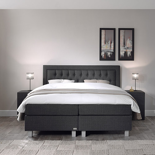 Boxspring Risas Antraciet 140x200 - Afbeelding 2
