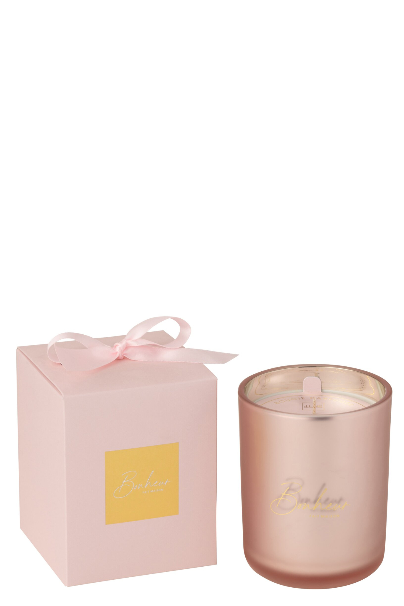 Geurkaars Brontel Palmwas Roze - Afbeelding 2