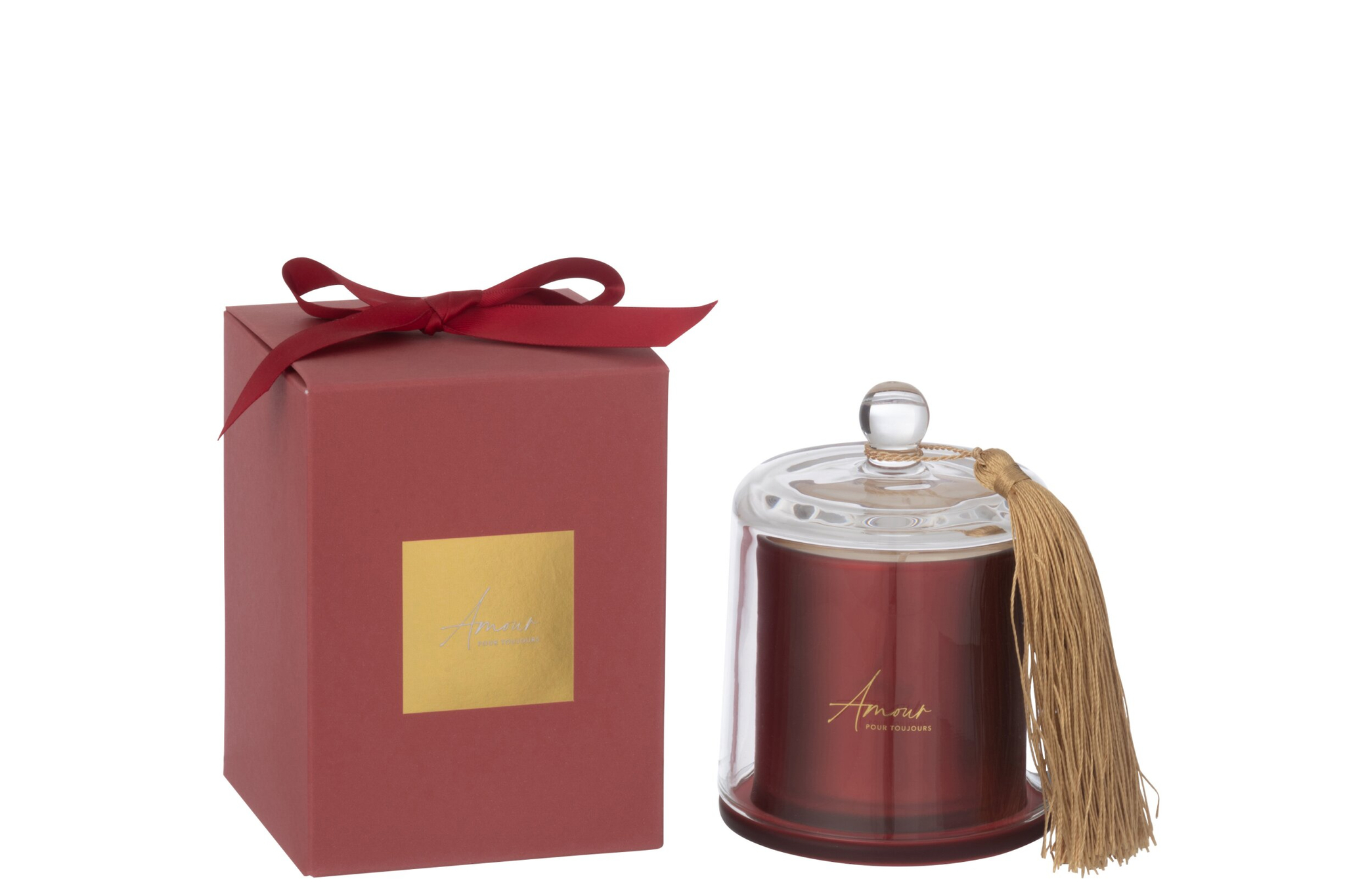 Geurkaars Brurnino Palmwas Rood - Afbeelding 2