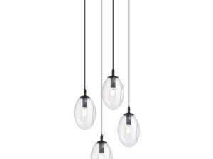 Hanglamp Kamakura Zwart Ø12 cm