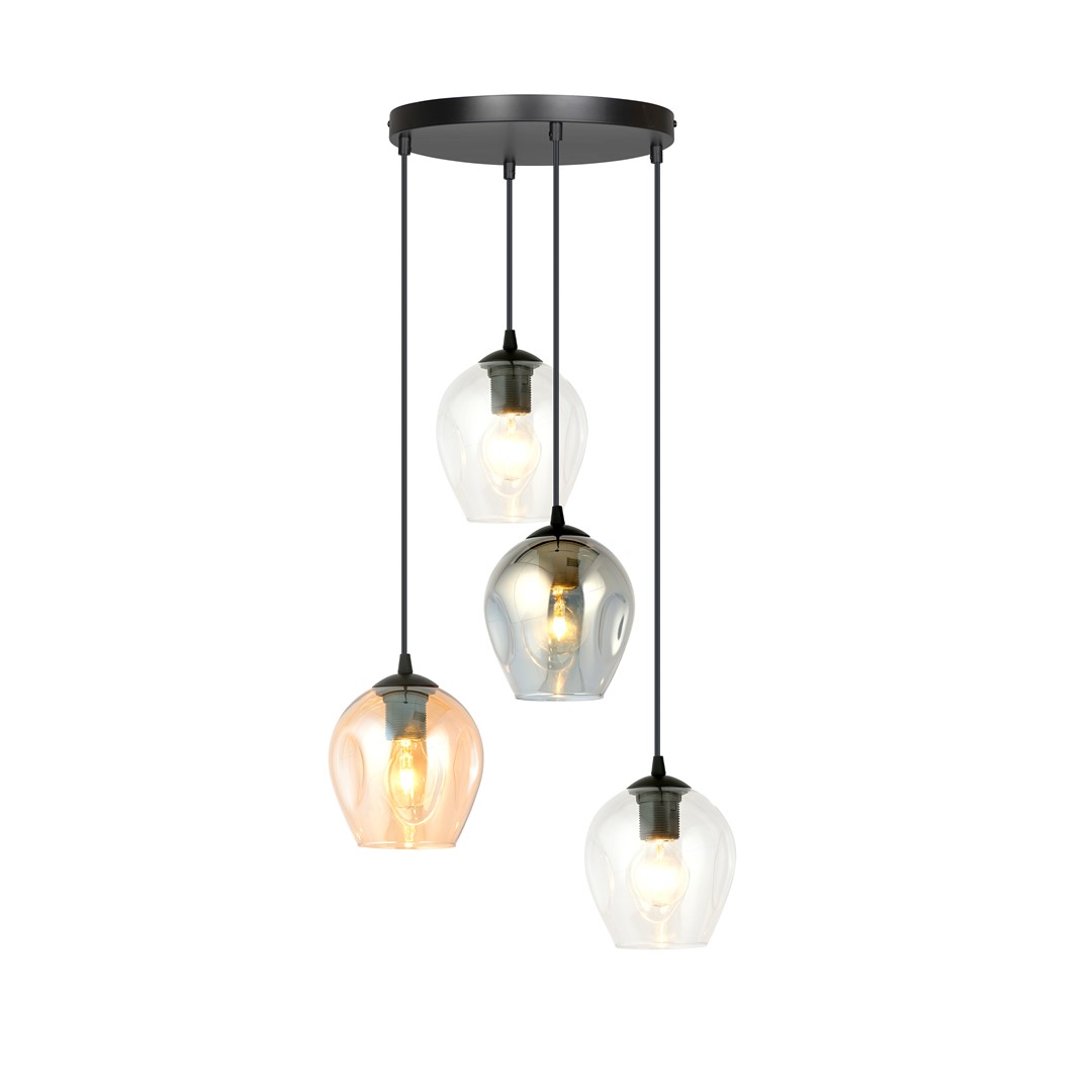 Hanglamp Troska Zwart Ø14 cm