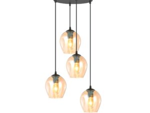 Hanglamp Gukira Zwart Ø14 cm