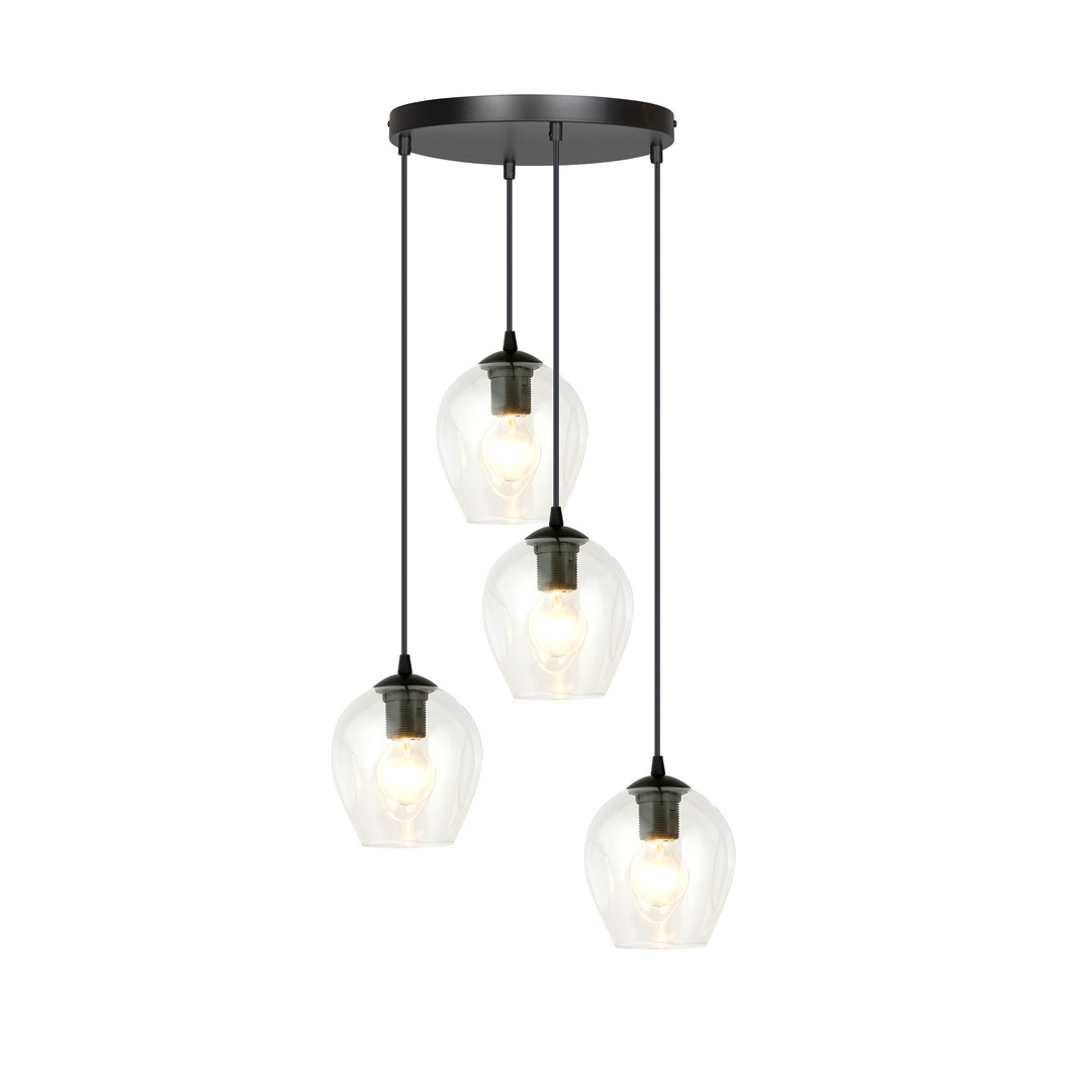Hanglamp Deneb Zwart Ø14 cm