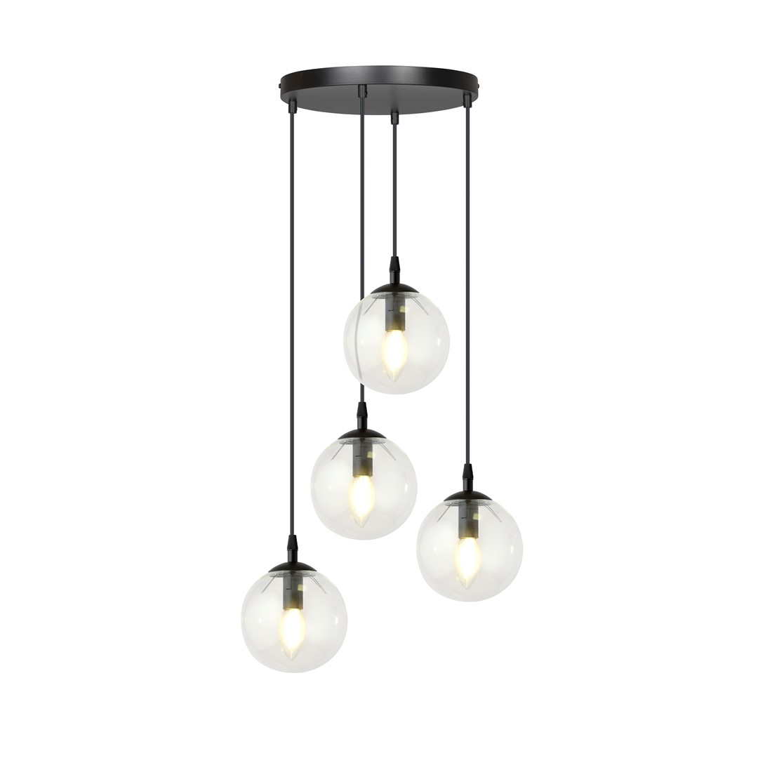 Hanglamp Paunsak Zwart Ø14 cm