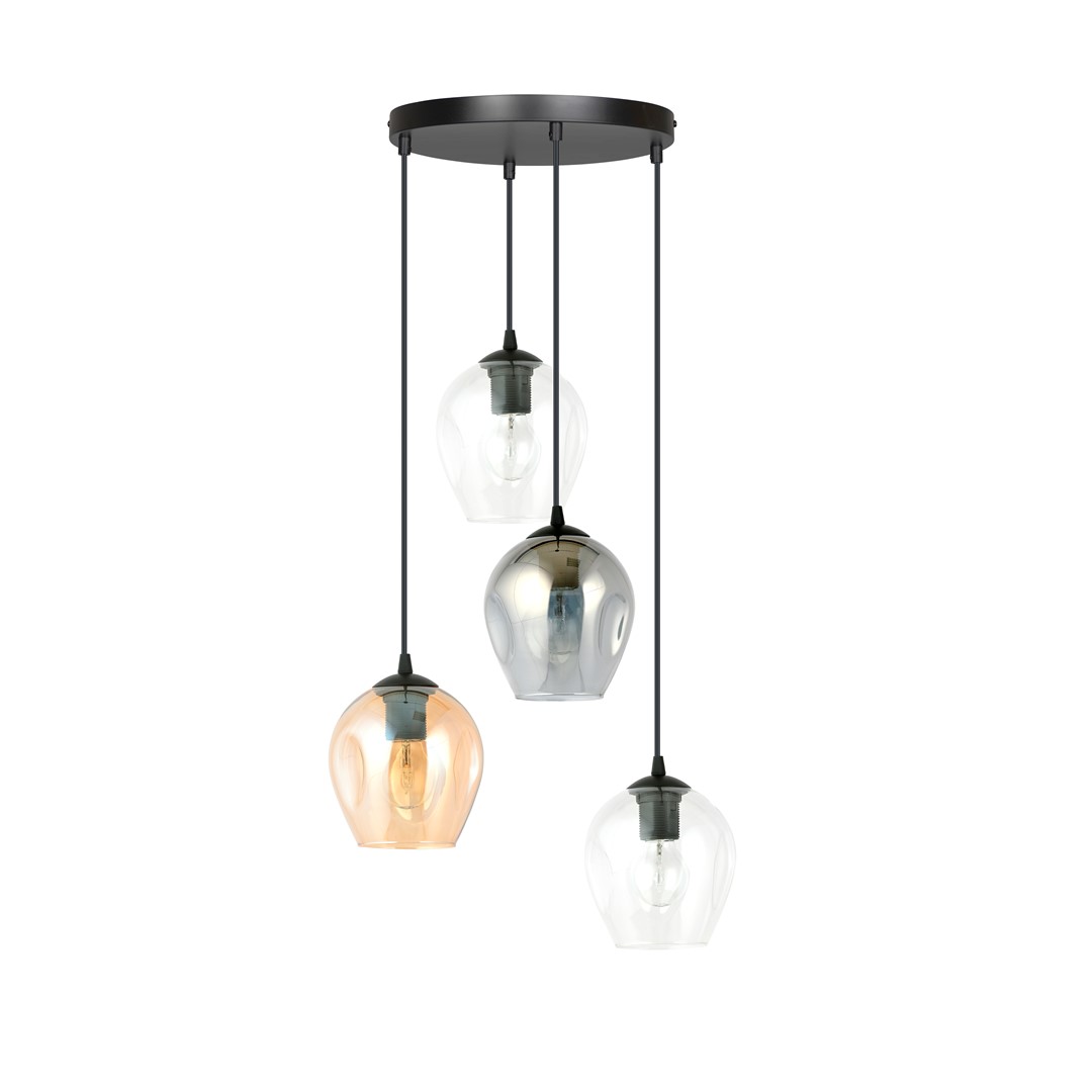 Hanglamp Troska Zwart Ø14 cm - Afbeelding 2