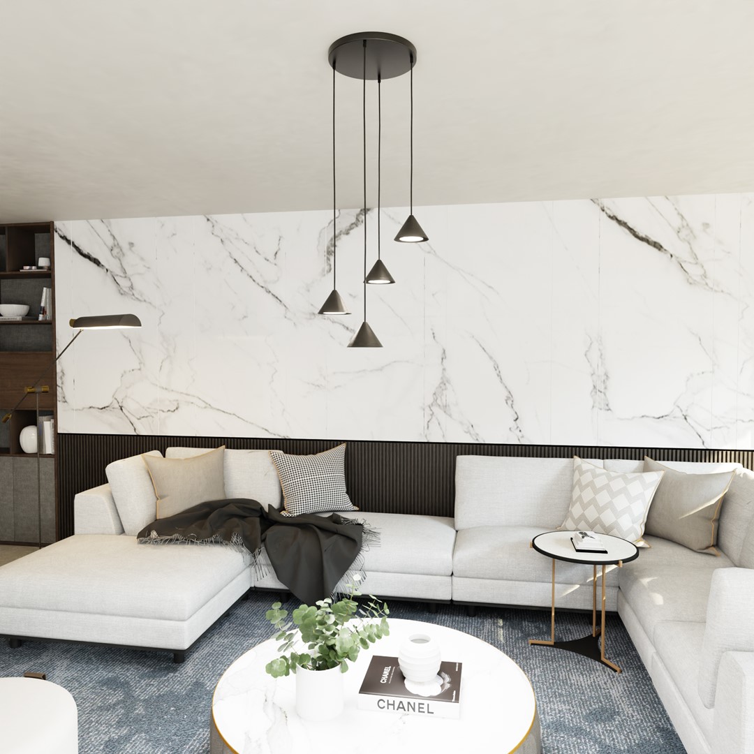 Hanglamp Euros Zwart - Afbeelding 2