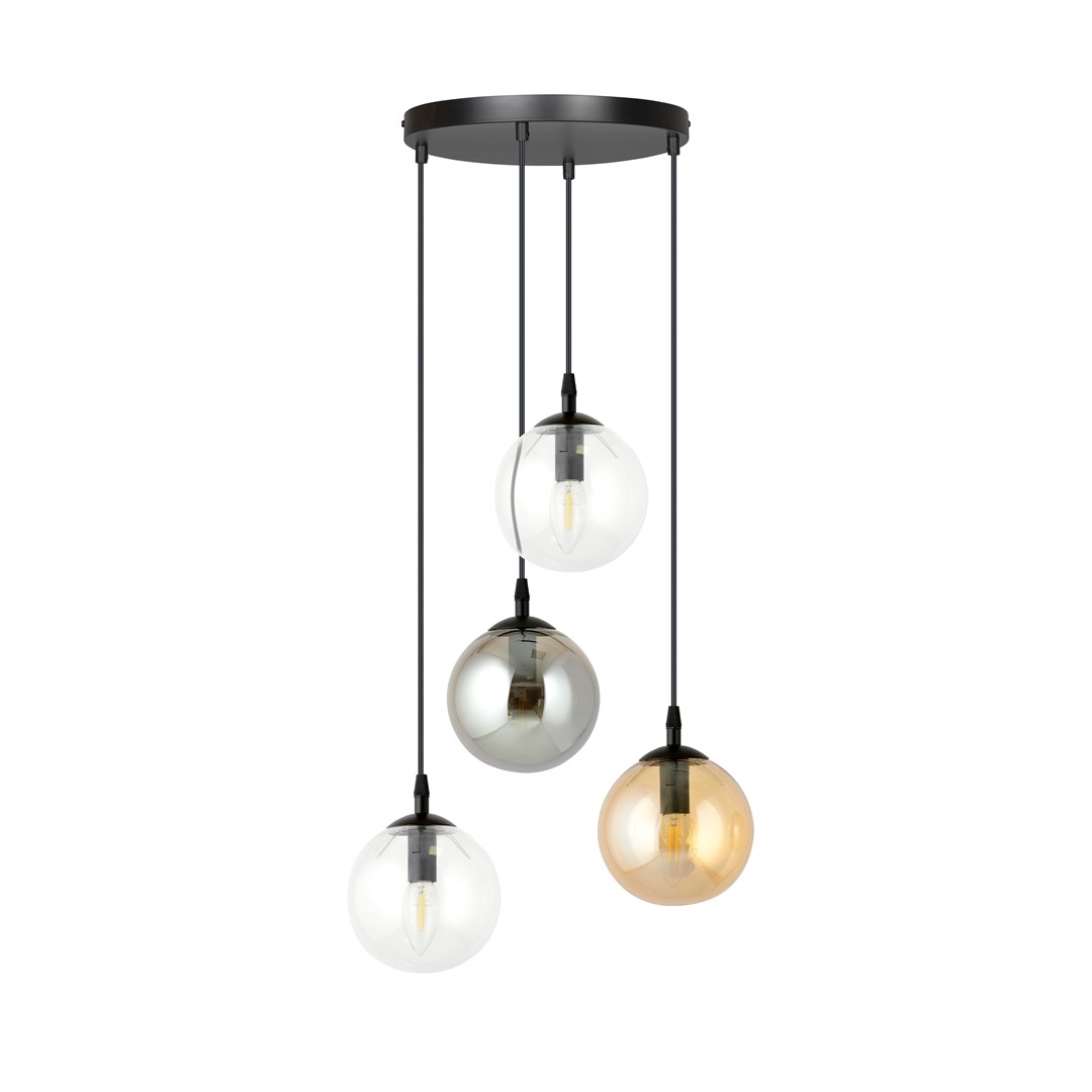 Hanglamp Pralvek Zwart Ø14 cm - Afbeelding 2