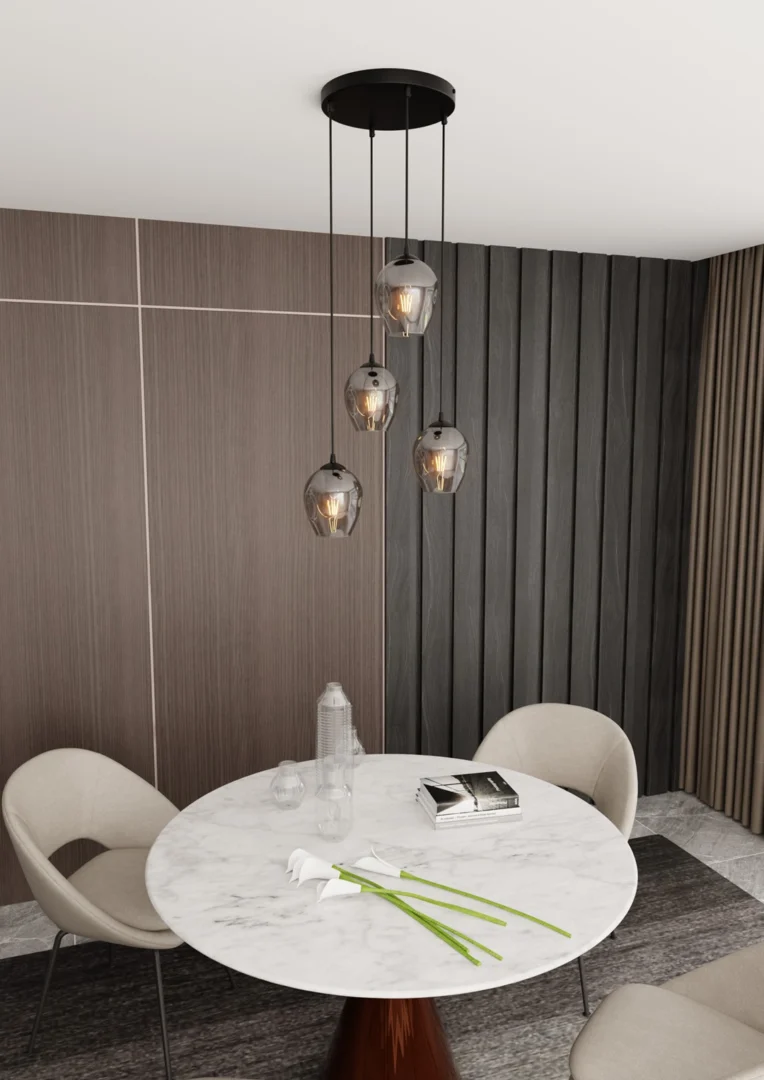 Hanglamp Kiendura Zwart Ø14 cm - Afbeelding 3