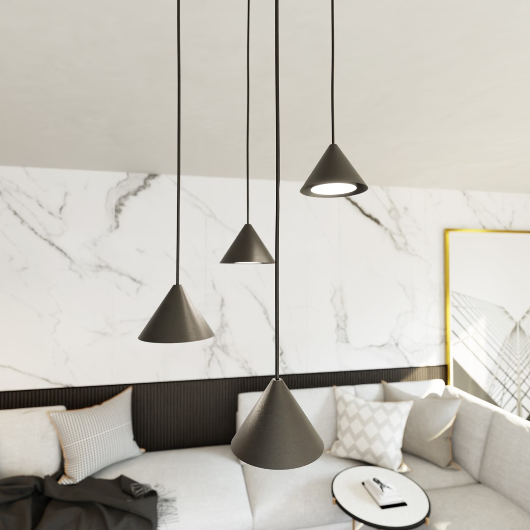 Hanglamp Euros Zwart - Afbeelding 3