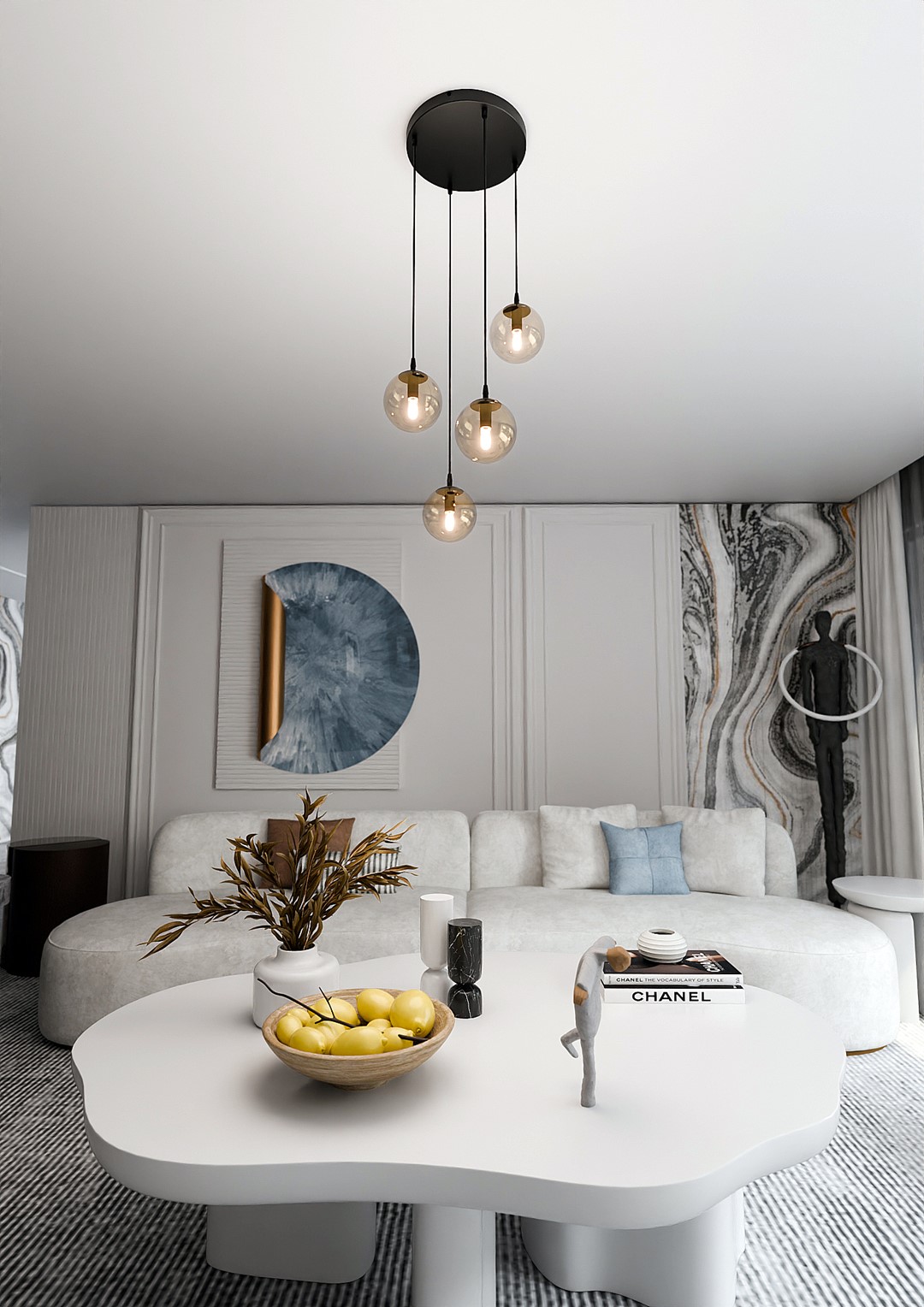 Hanglamp Mardella Zwart Ø14 cm - Afbeelding 3