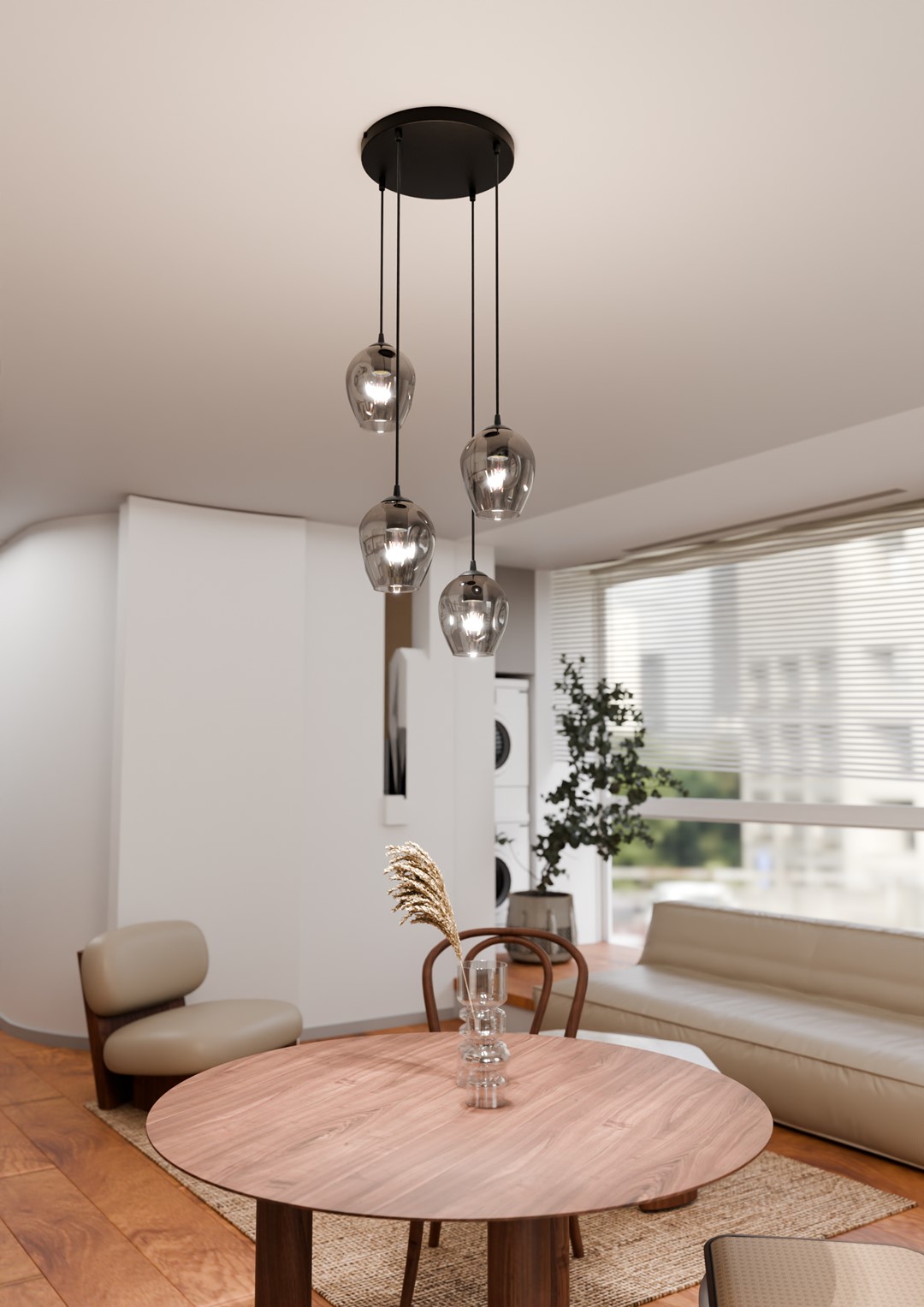 Hanglamp Kiendura Zwart Ø14 cm - Afbeelding 4