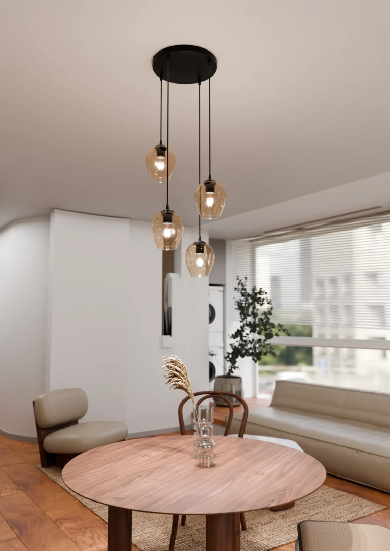 Hanglamp Gukira Zwart Ø14 cm - Afbeelding 4