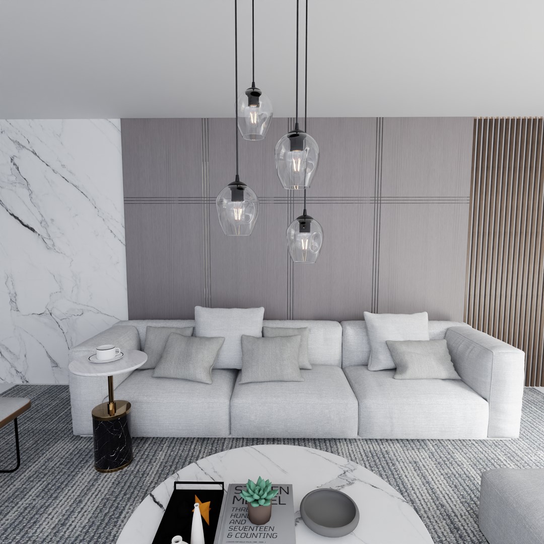 Hanglamp Deneb Zwart Ø14 cm - Afbeelding 4
