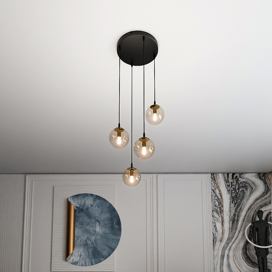 Hanglamp Mardella Zwart Ø14 cm - Afbeelding 5