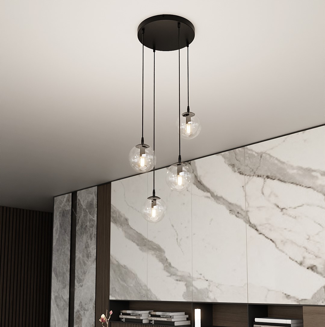 Hanglamp Paunsak Zwart Ø14 cm - Afbeelding 6