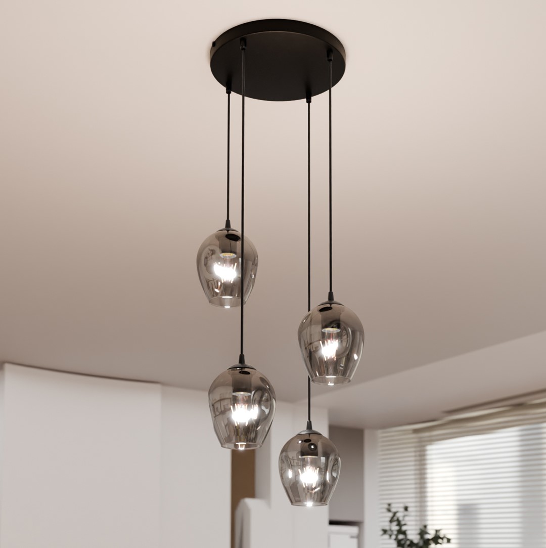 Hanglamp Kiendura Zwart Ø14 cm - Afbeelding 6