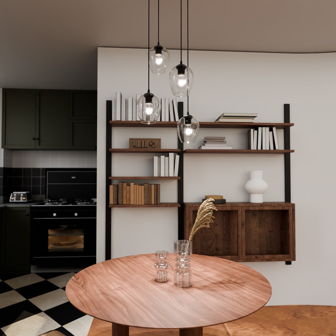 Hanglamp Deneb Zwart Ø14 cm - Afbeelding 6