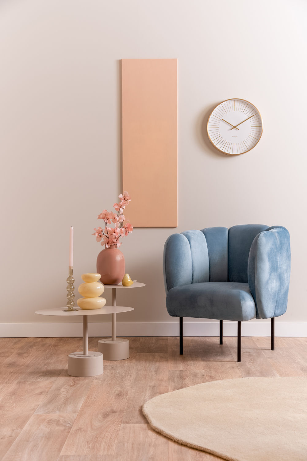 Bijzettafel Briessy Metaal Ø55 cm - Afbeelding 4