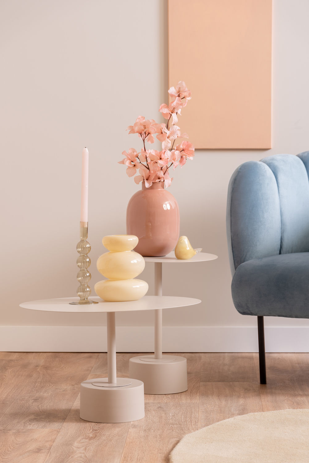Bijzettafel Briessy Metaal Ø55 cm - Afbeelding 5